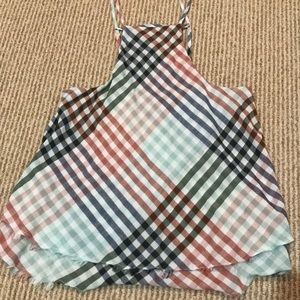American eagle halter tank size S